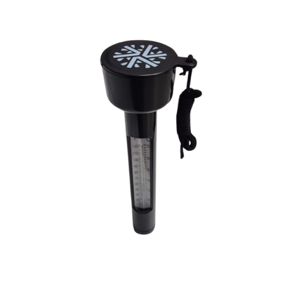 Frozentubs Zwarte Drijvende Thermometer – Voor IJsbad & Dompelbad