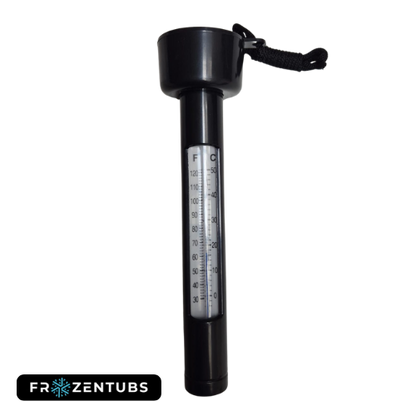 Frozentubs Zwarte Drijvende Thermometer – Voor IJsbad & Dompelbad