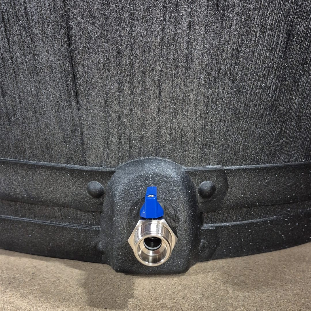 FrozenTubs RVS Tussenkraan 3/4" – Open/Dicht Afsluitkraan